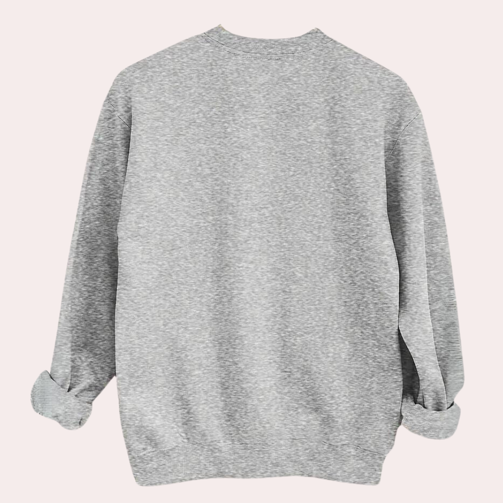 Spooka™ - Cozy Ghost & Pumpkin Sweatshirt For Fall