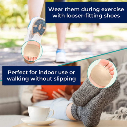 Velora™ - Invisible Gel Pads for Forefoot Comfort