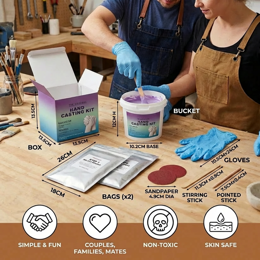 Keevo™ - Timeless Handprint Keepsake for Home Display