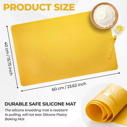 Matelle™ - Spacious Nonstick Surface For Mess-Free Baking