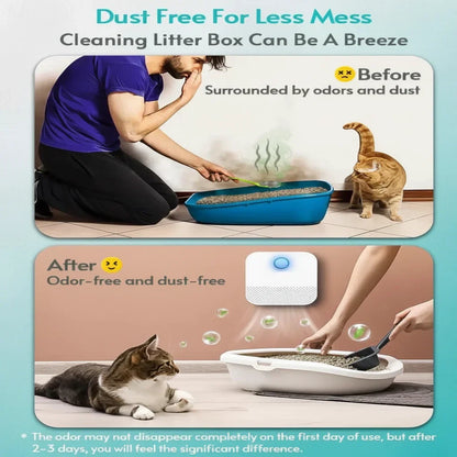 Purron™ - Discreet Motion-Activated Litter Odor Care