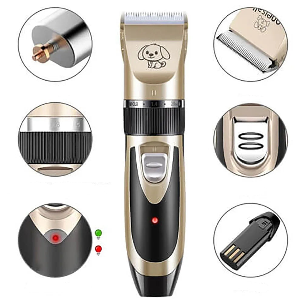 Groomix™ - Quiet Cordless Trimmer For Calm Home Grooming