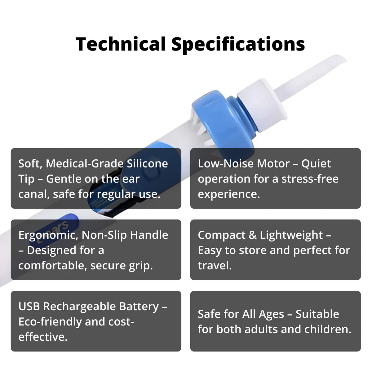 Aurix™ - Gentle Suction Ear Cleaning At Home