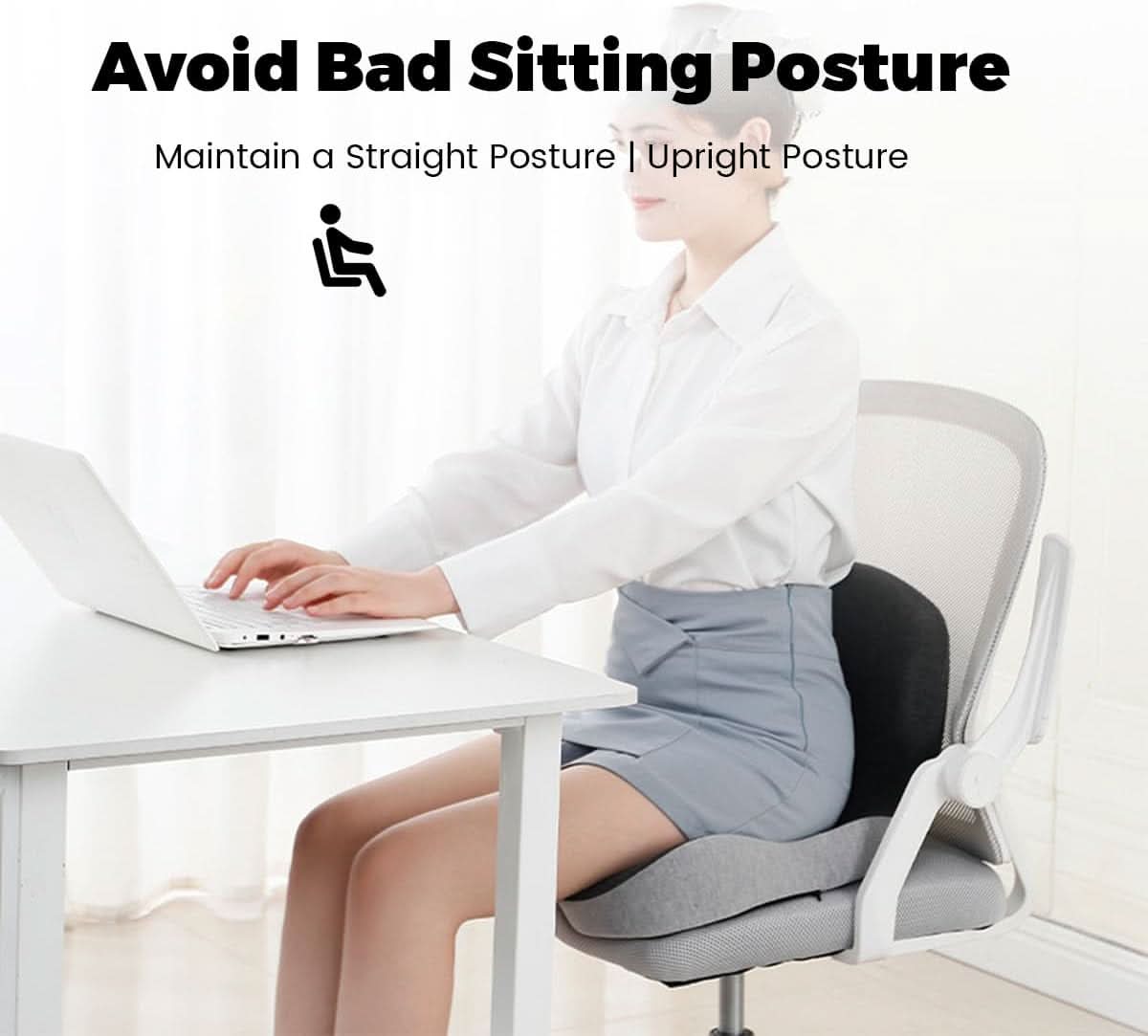 Sitara™ - Contoured Memory Comfort for Long Sitting