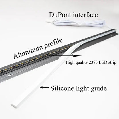 Alura™ - Sleek 45 Degree Under-Cabinet Illumination