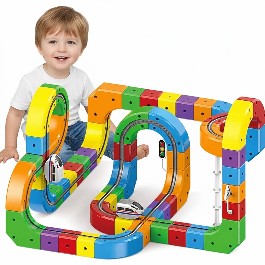 Veloro™ - Magnetic Tracks For Creative Play
