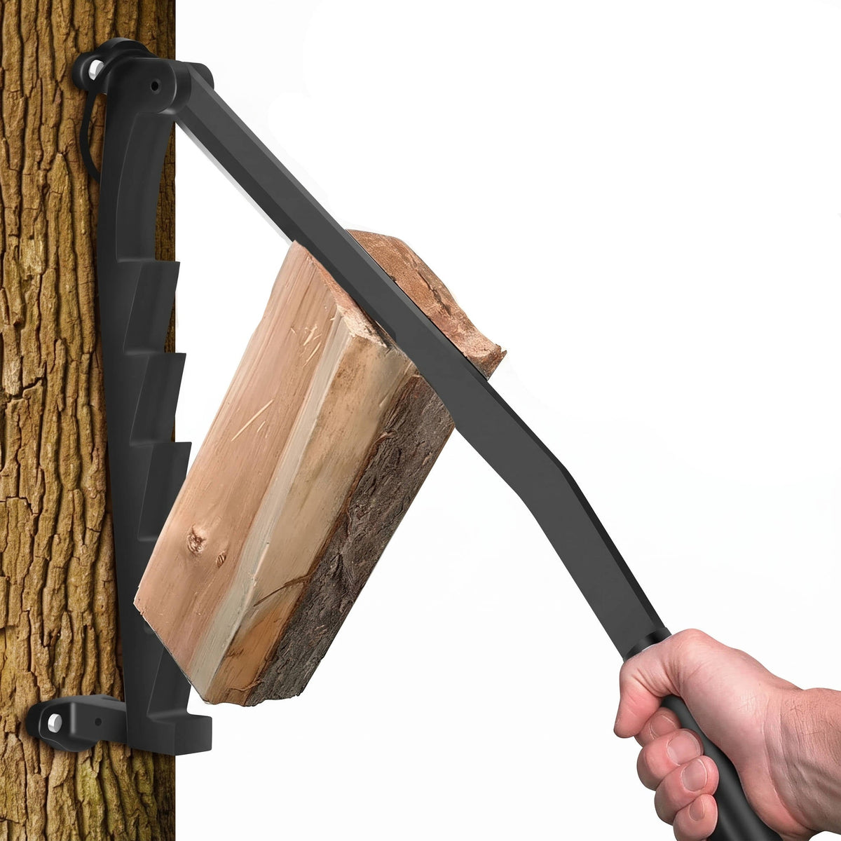 Axtro™ - Upright Wall-Mounted Kindling Splitter for Easy Prep