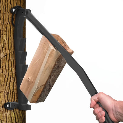 Axtro™ - Upright Wall-Mounted Kindling Splitter for Easy Prep