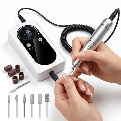 LuxeFile™ - Portable Pen-Style Drill for Precise Manicures