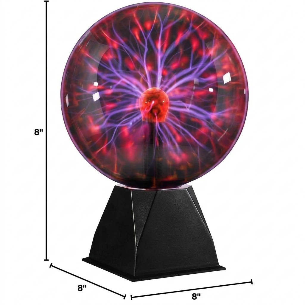 Aureon™ - Touch-Responsive Plasma Lamp for Ambient Rooms