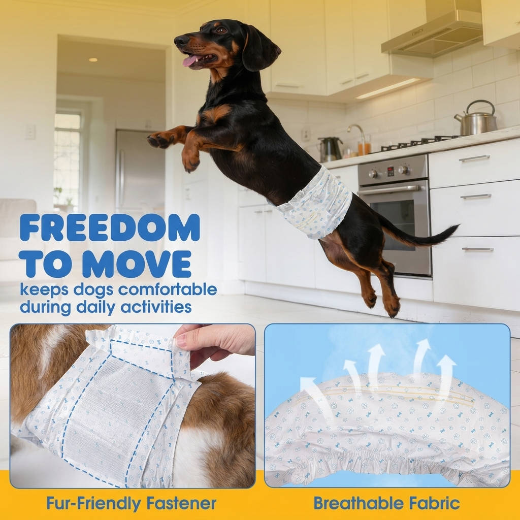 Mavero™ - Discreet Leak Protection For Male Dogs