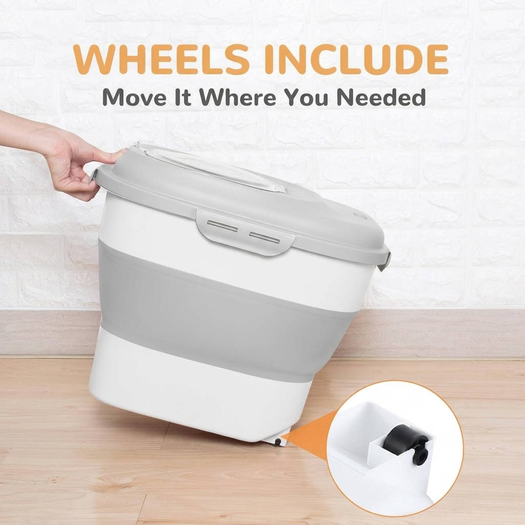 Sentrya™ - Airtight Collapsible Pet Food Organizer