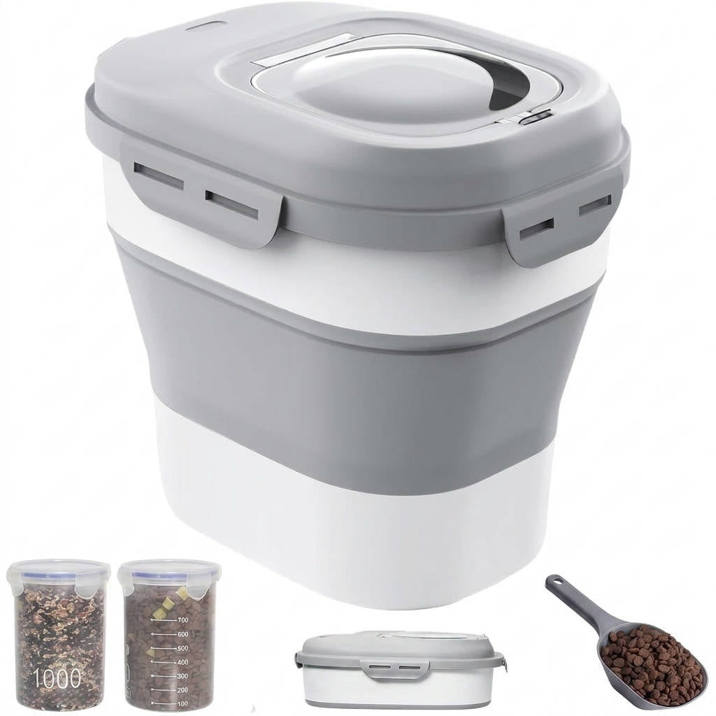 Sentrya™ - Airtight Collapsible Pet Food Organizer