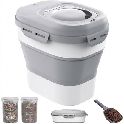 Sentrya™ - Airtight Collapsible Pet Food Organizer