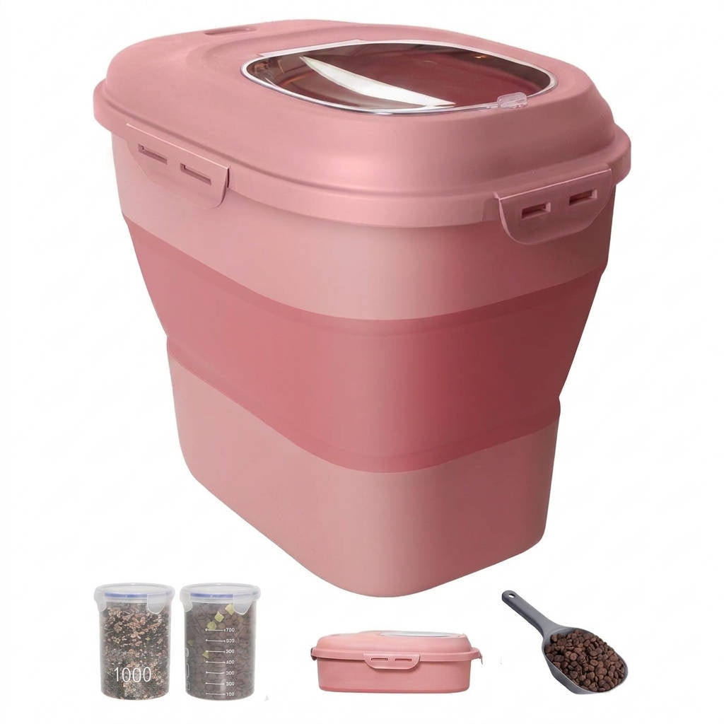 Sentrya™ - Airtight Collapsible Pet Food Organizer