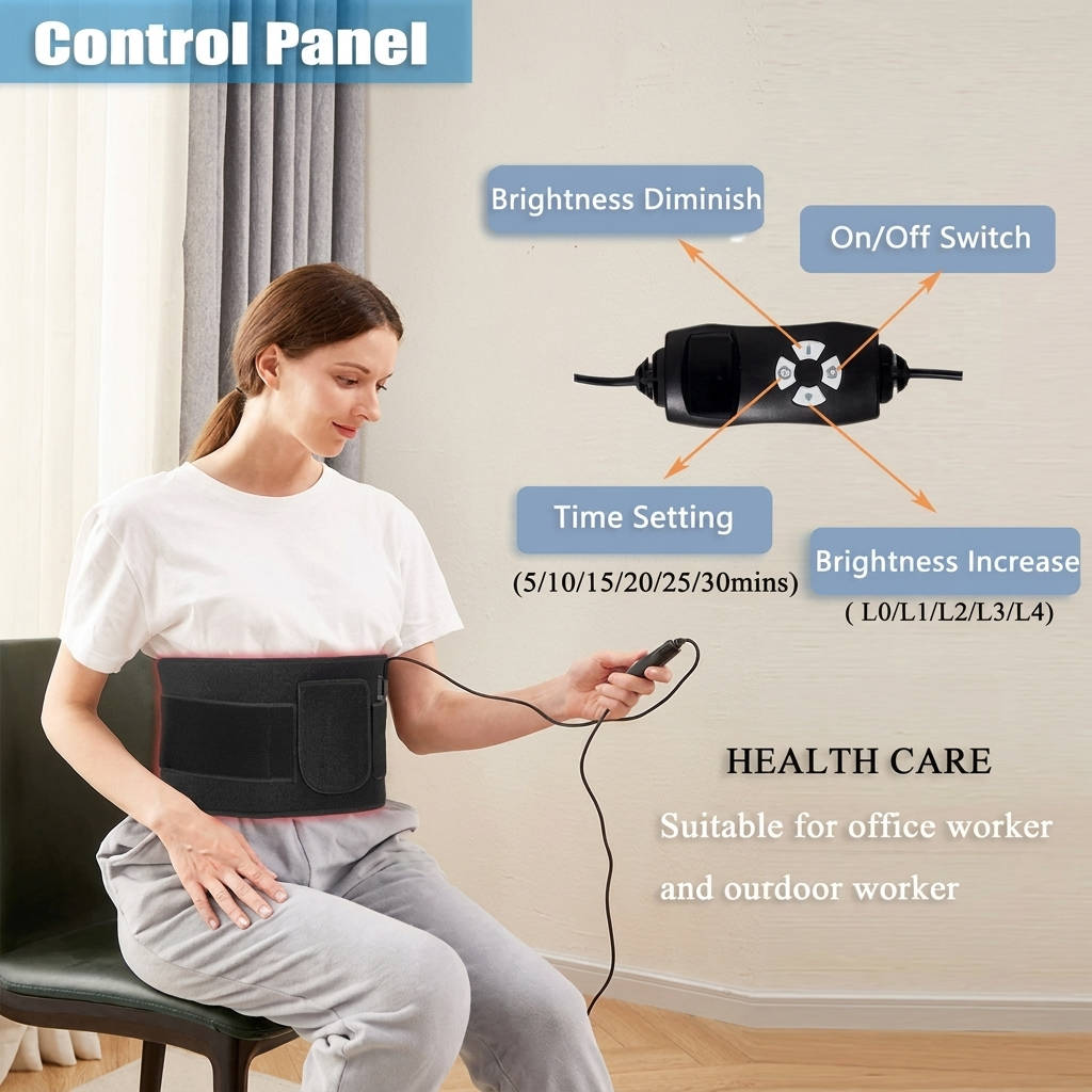 Lumera™ - Targeted Red-Light Wrap for Soothing Relief