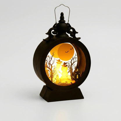 Noctra™ - Warm Gothic Glow for Tables and Windows