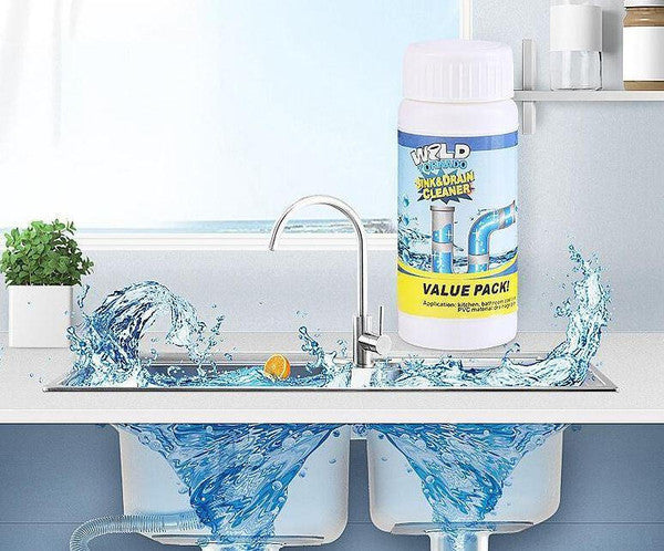 Veloro™ - Thick-Action Drain Clearing for Home Pipes