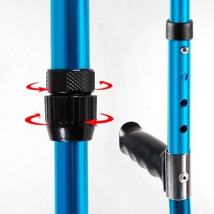 StrideX™ - Compact Folding Crutch for Everyday Mobility