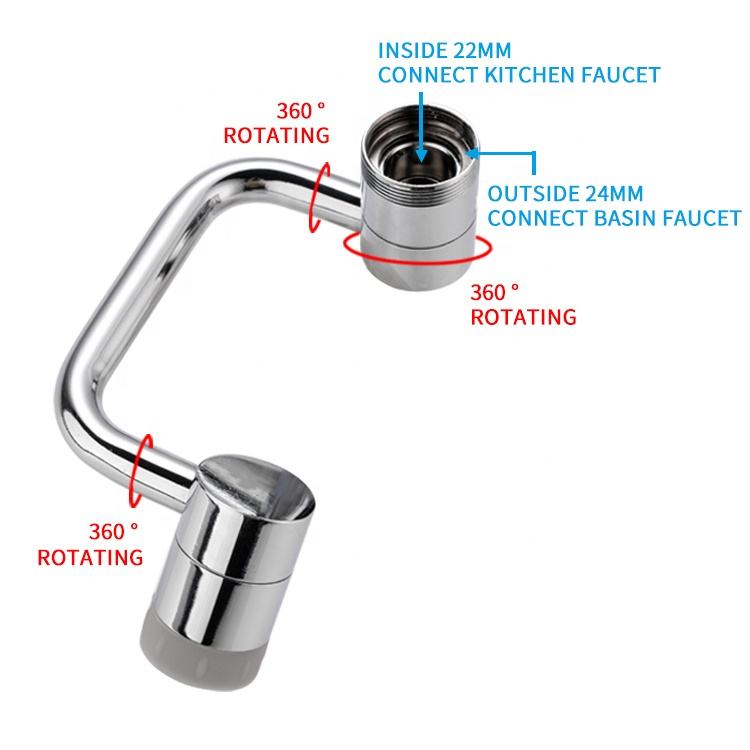 Flowra™ - Swivels To Reach Every Sink Corner