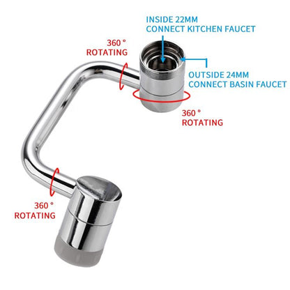 Flowra™ - Swivels To Reach Every Sink Corner