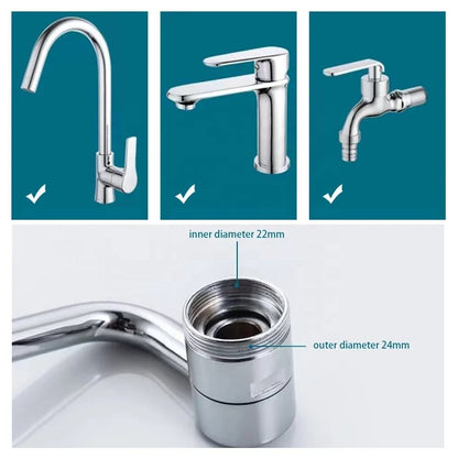 Flowra™ - Swivels To Reach Every Sink Corner