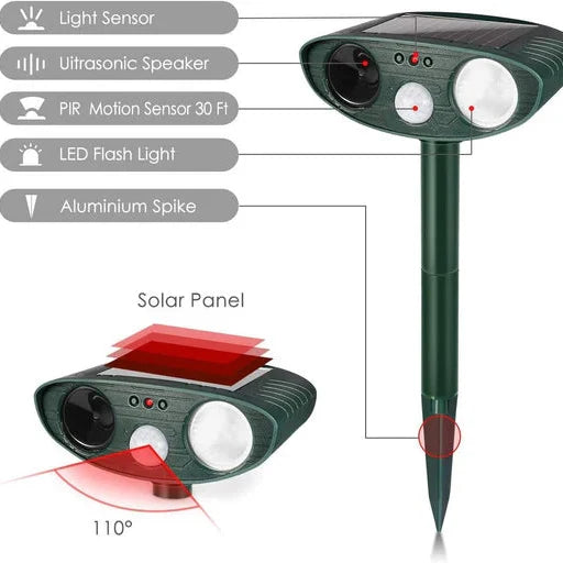 Verdan™ - Humane Garden Protection With Solar Power
