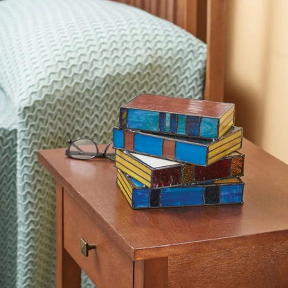 Biblio™ - Warm Stained-Glass Glow for Cozy Reading