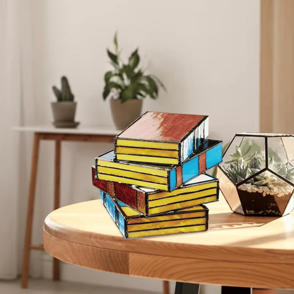Biblio™ - Warm Stained-Glass Glow for Cozy Reading
