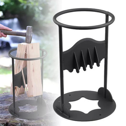Brixen™ - Safer Kindling Prep With Cast-Iron Stability