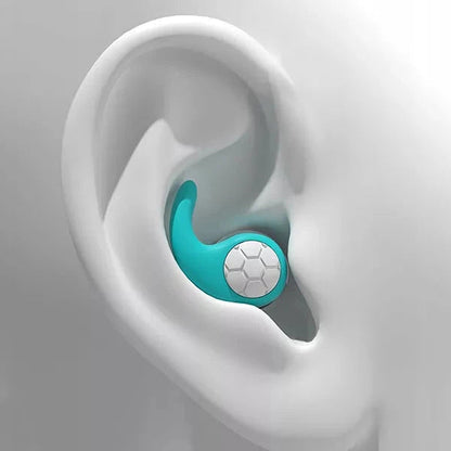 Somnix™ - Soft, reusable silicone earplugs for restful sleep