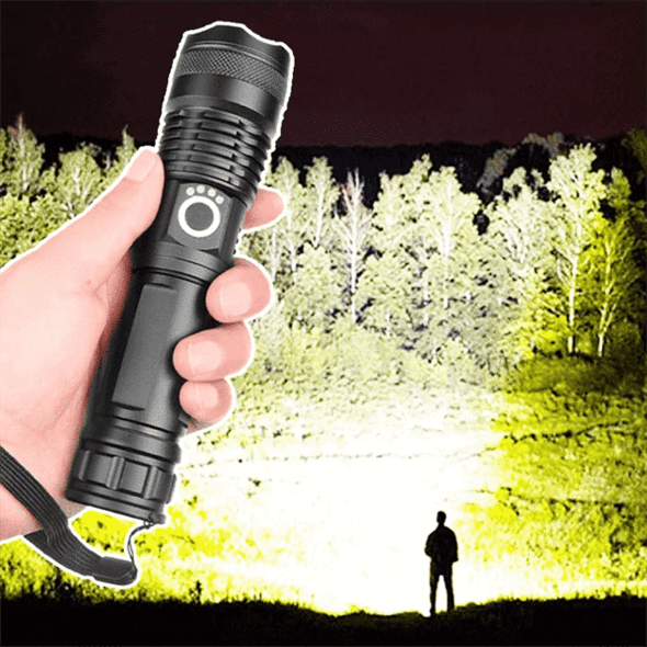 Lumenix™ - Bright, Zoomable Handheld Searchlight