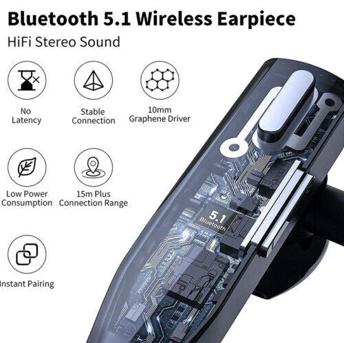 Navis™ - Discreet In-Cab Bluetooth Headset for Drivers