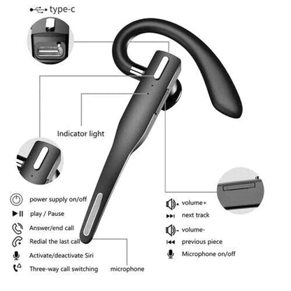 Navis™ - Discreet In-Cab Bluetooth Headset for Drivers