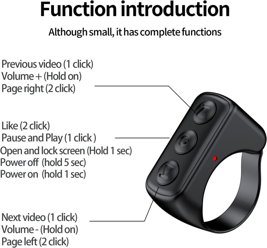 Loopa™ - Hands-Free Scrolling and Remote Phone Control