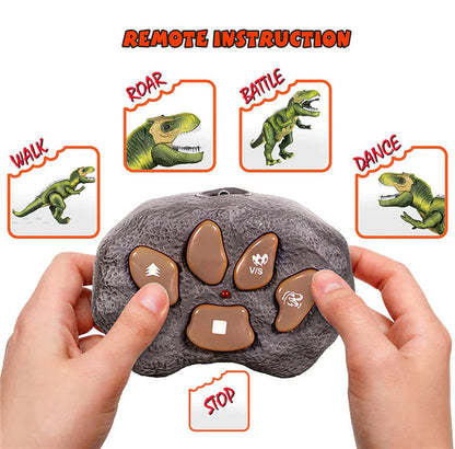 Rexley™ - Interactive Walking Dinosaur With Lights And Sound