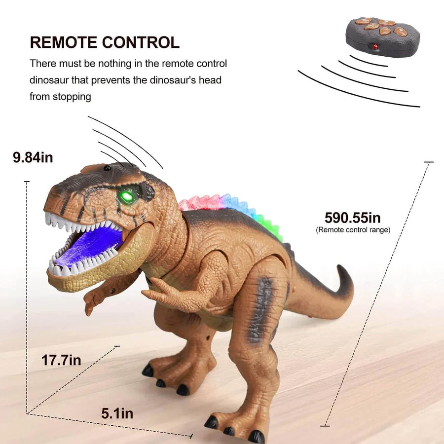 Rexley™ - Interactive Walking Dinosaur With Lights And Sound