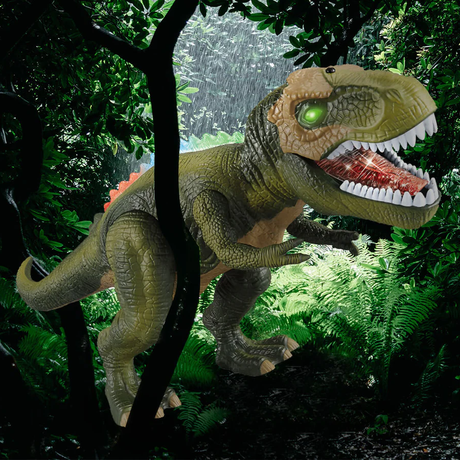 Rexley™ - Interactive Walking Dinosaur With Lights And Sound
