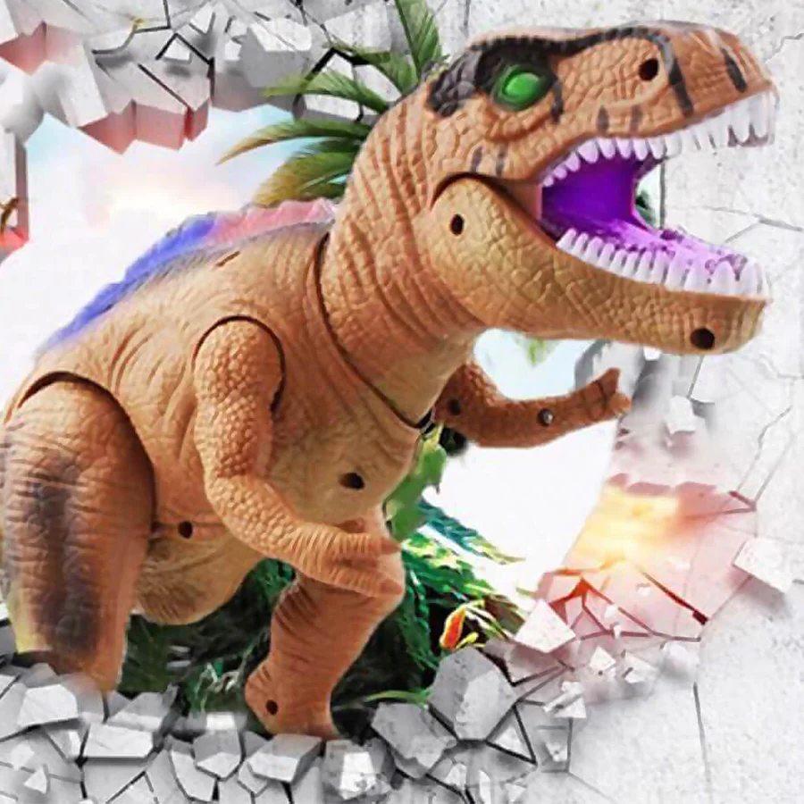 Rexley™ - Interactive Walking Dinosaur With Lights And Sound