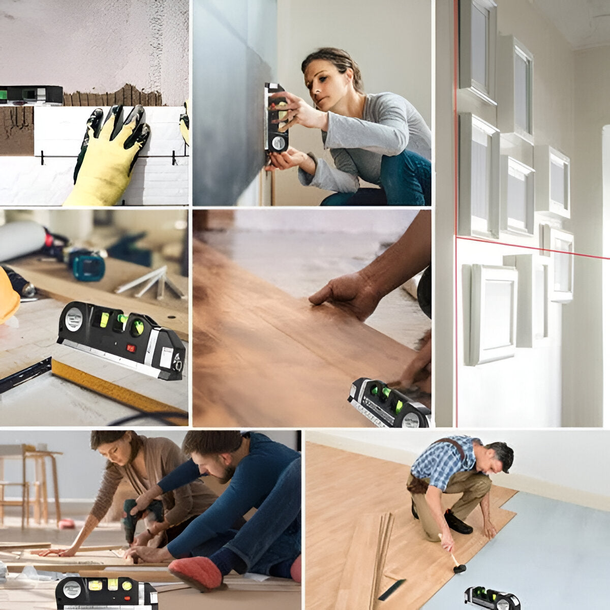 Aligno™ - Precise Wall Alignment and Measuring Aid