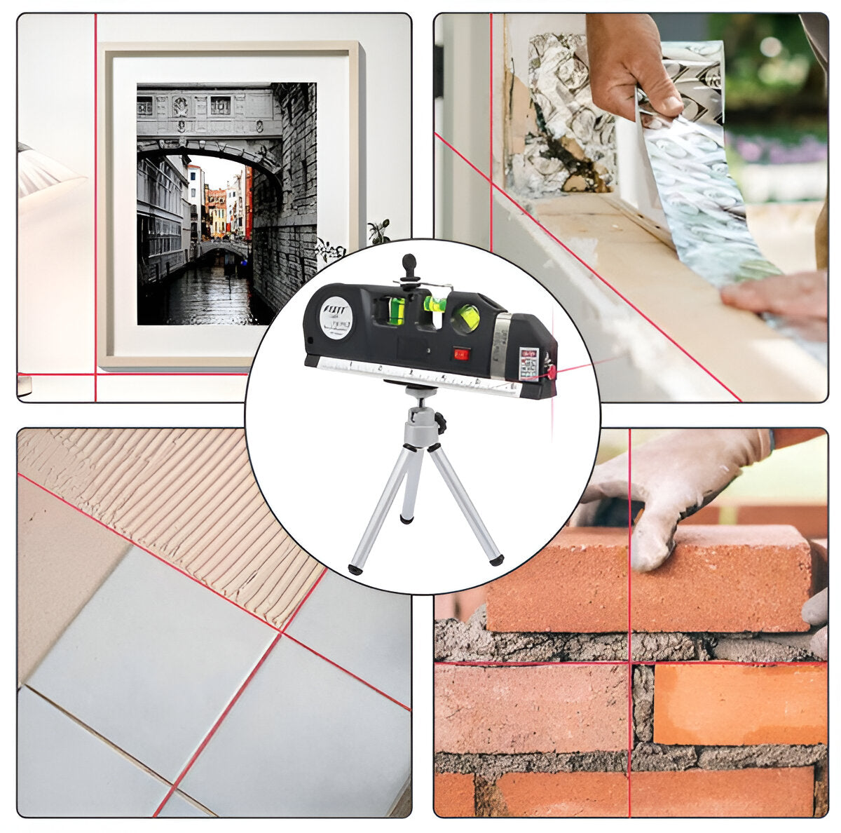Aligno™ - Precise Wall Alignment and Measuring Aid