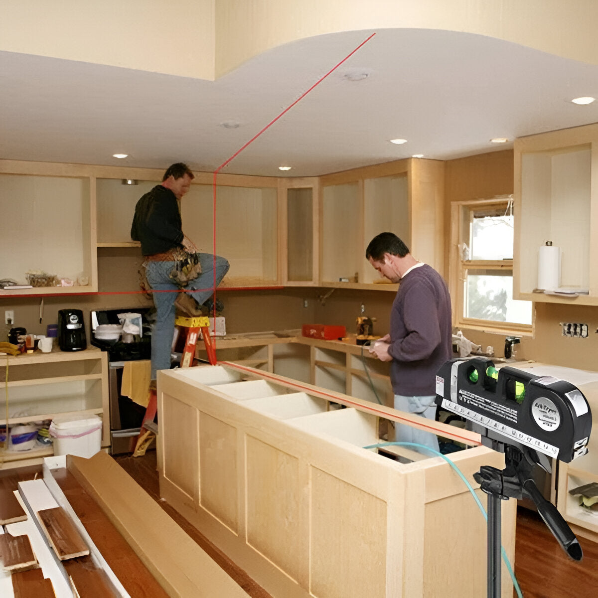 Aligno™ - Precise Wall Alignment and Measuring Aid