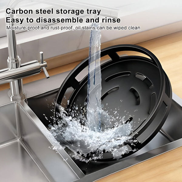 Cirvex™ - Three-Tier Rotating Storage For Counters