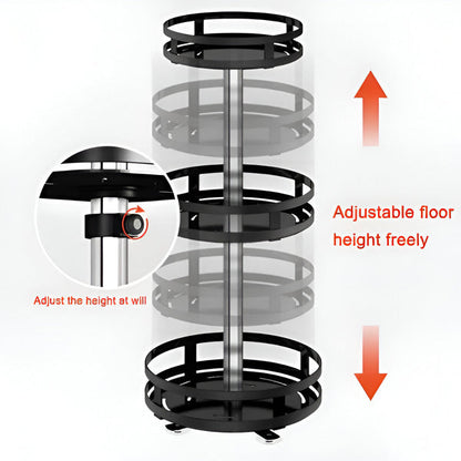 Cirvex™ - Three-Tier Rotating Storage For Counters