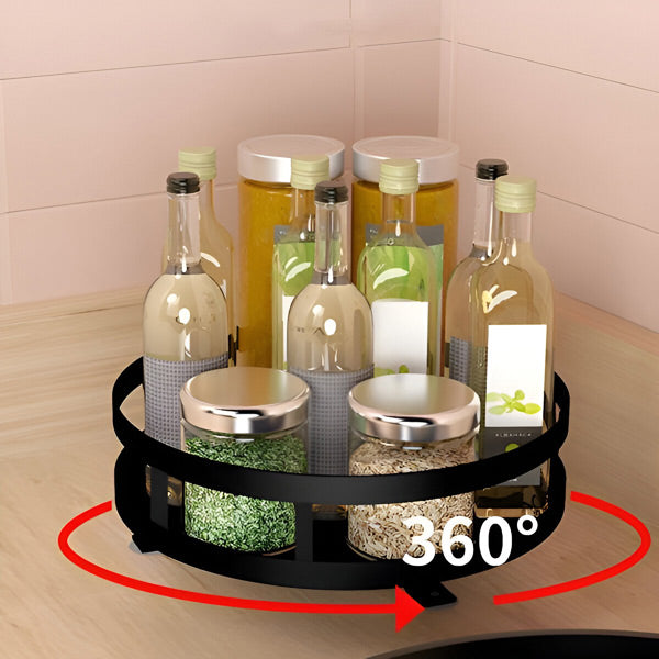 Cirvex™ - Three-Tier Rotating Storage For Counters