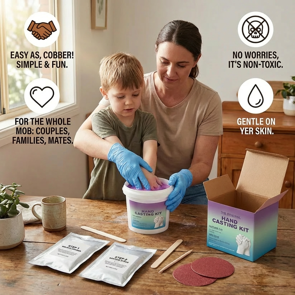 Keevo™ - Timeless Handprint Keepsake for Home Display