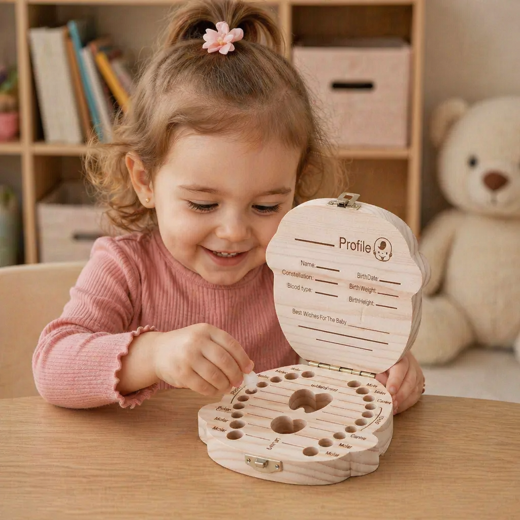 Dentora™ - Gentle Keepsake Storage for Baby Teeth