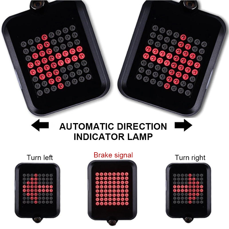 Veloia™ - Motion-Activated Rear Light for Safer Rides
