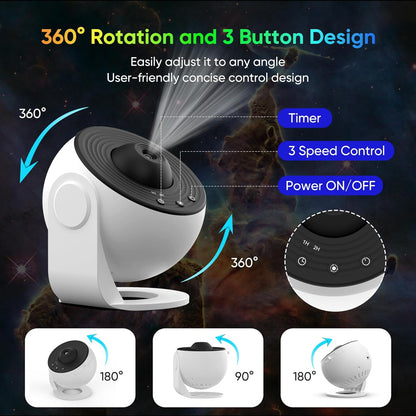 Lunara™ - Rotating Starscapes For Relaxing Evenings