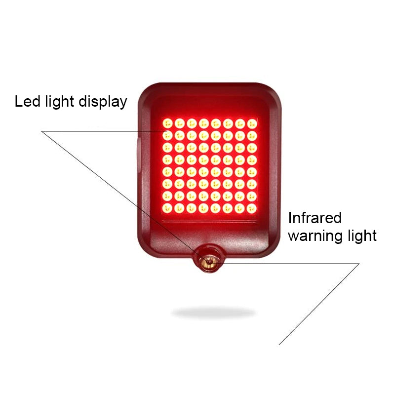 Veloia™ - Motion-Activated Rear Light for Safer Rides